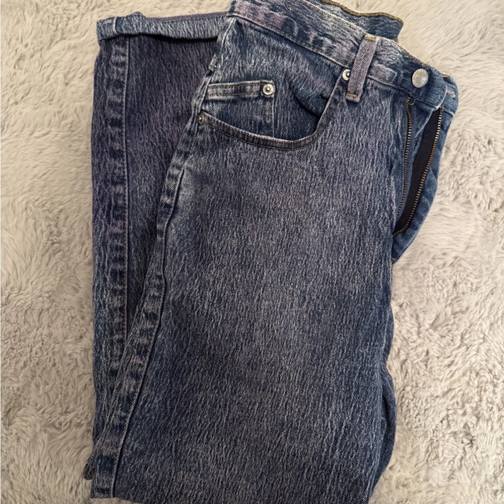 Sasson Vintage Blue Tie Dye Denim Jeans